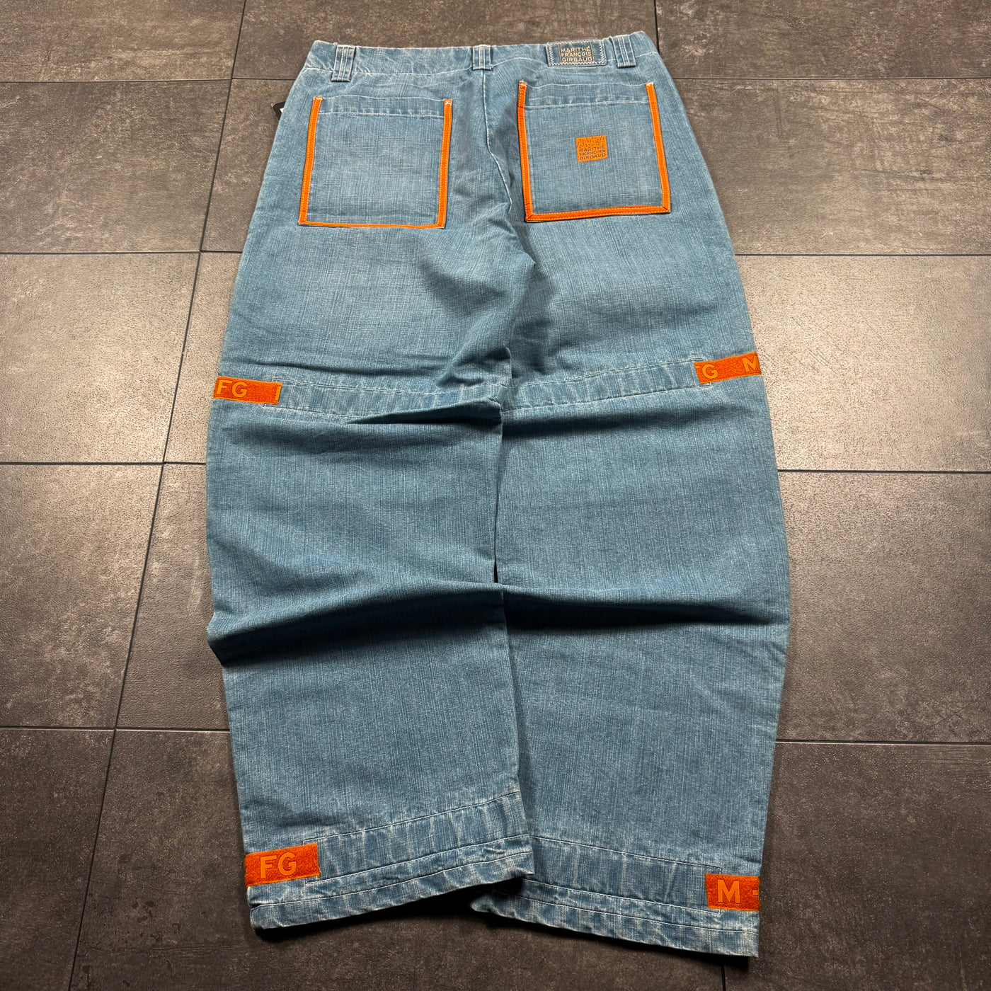 (rare) Deadstock 2000s Girbaud Strap Jeans (36x32)