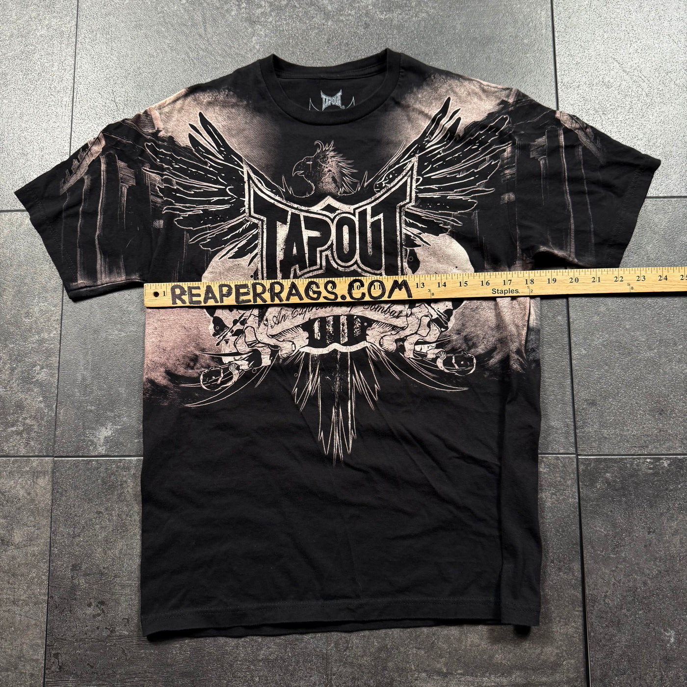 (rare) 2000s Tapout x Black Shirt (S)