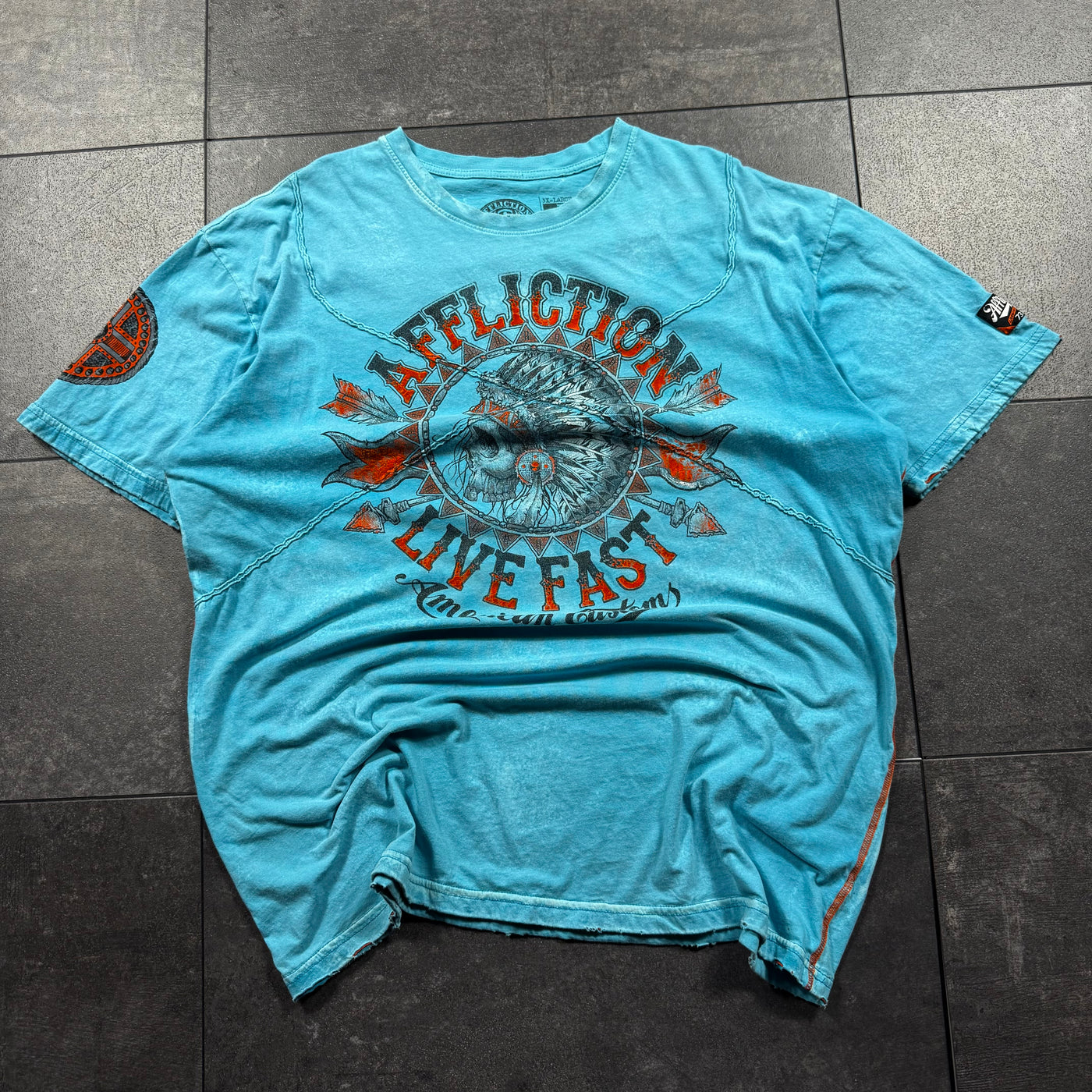 2000s Affliction Shirt (XXL)