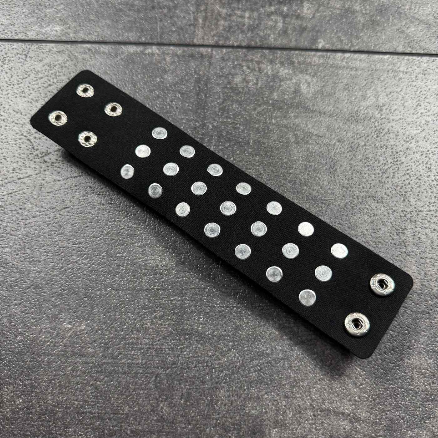 Triple Row Spike Bracelet