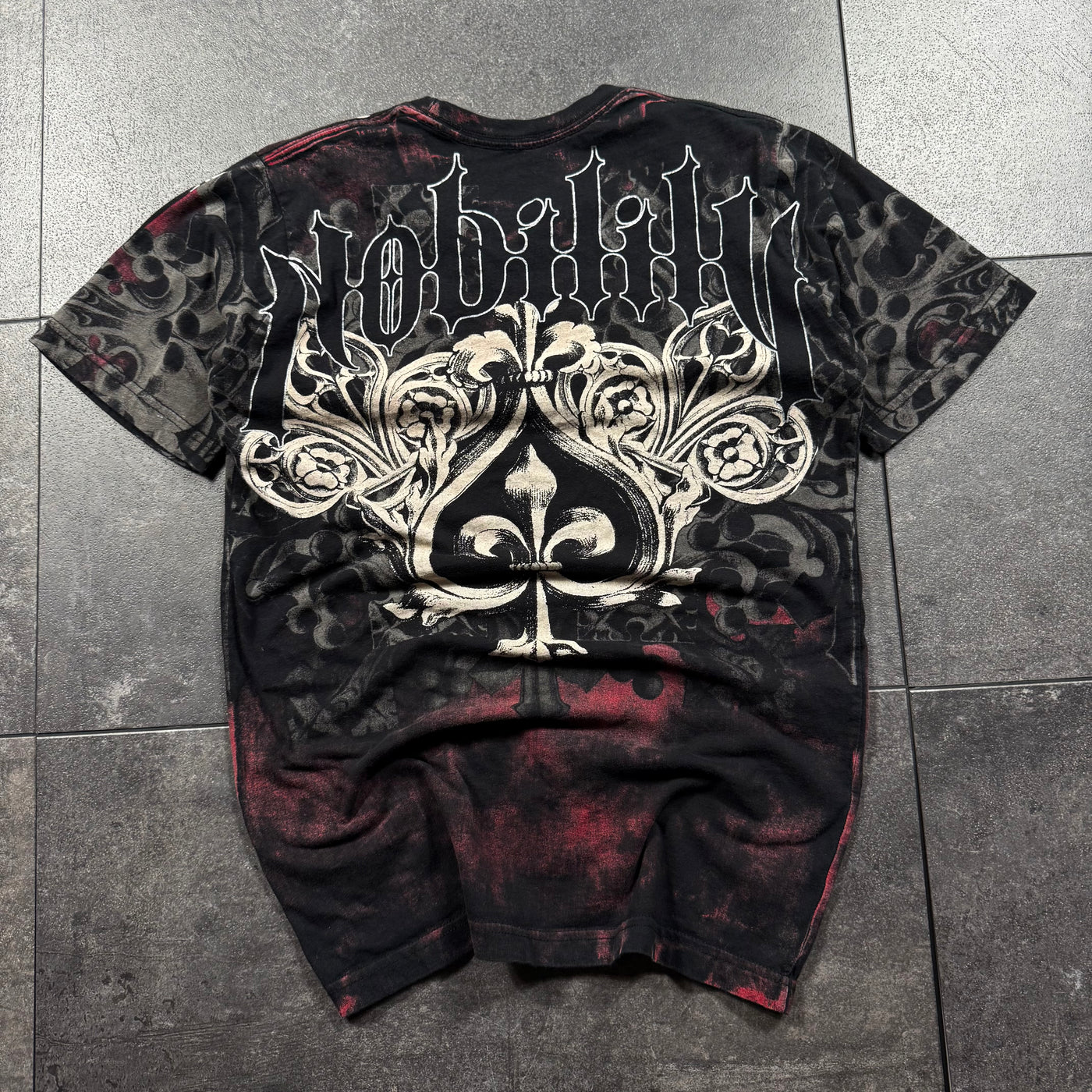 (rare) 2000s Black x Nobility Shirt (S)