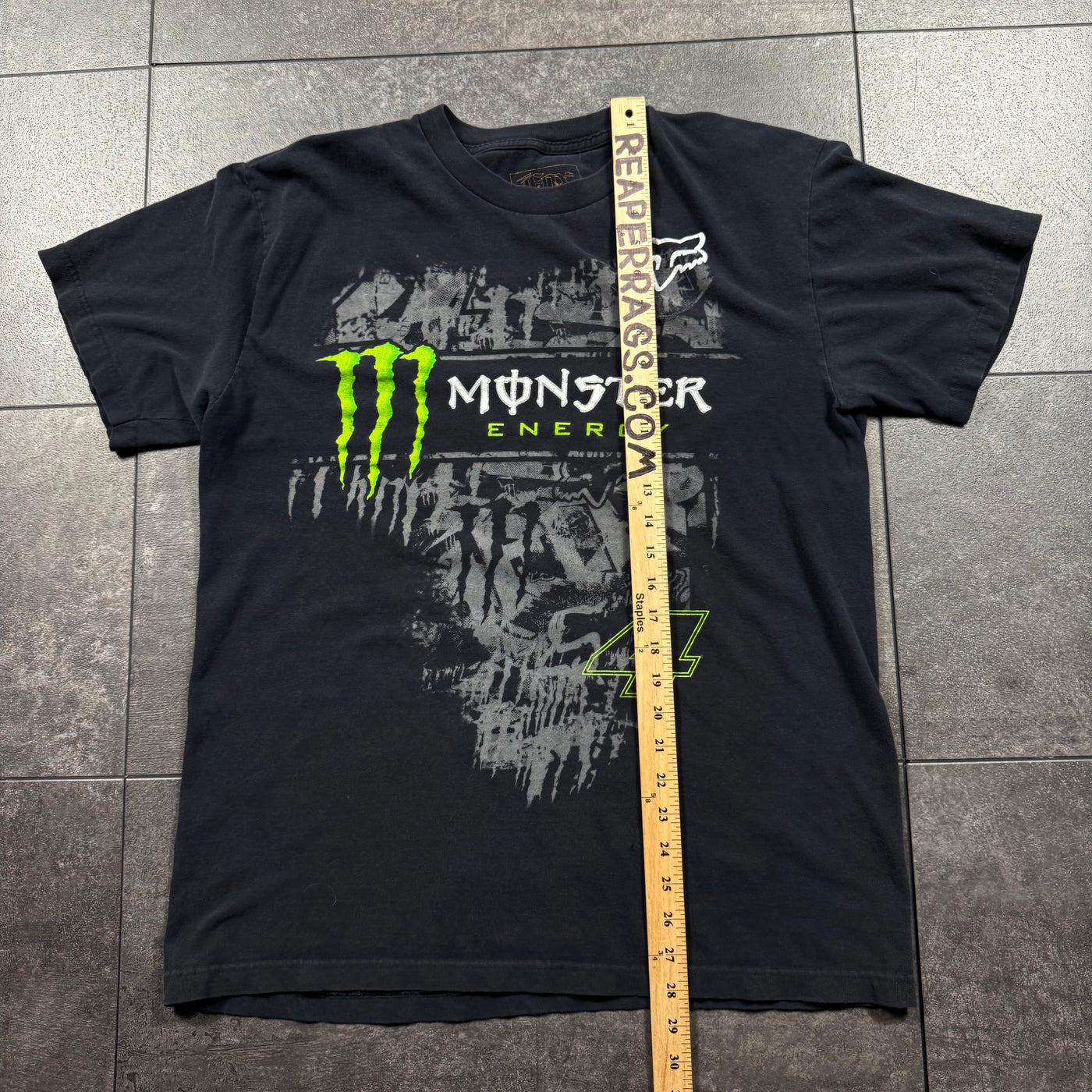 2000s Monster Energy x Fox Racing Shirt (L)