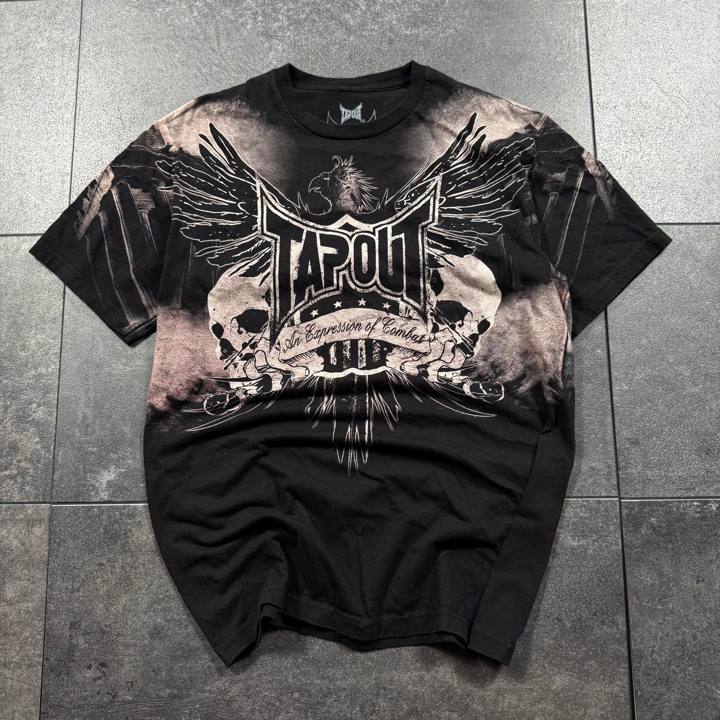 (rare) 2000s Tapout x Black Shirt (S)