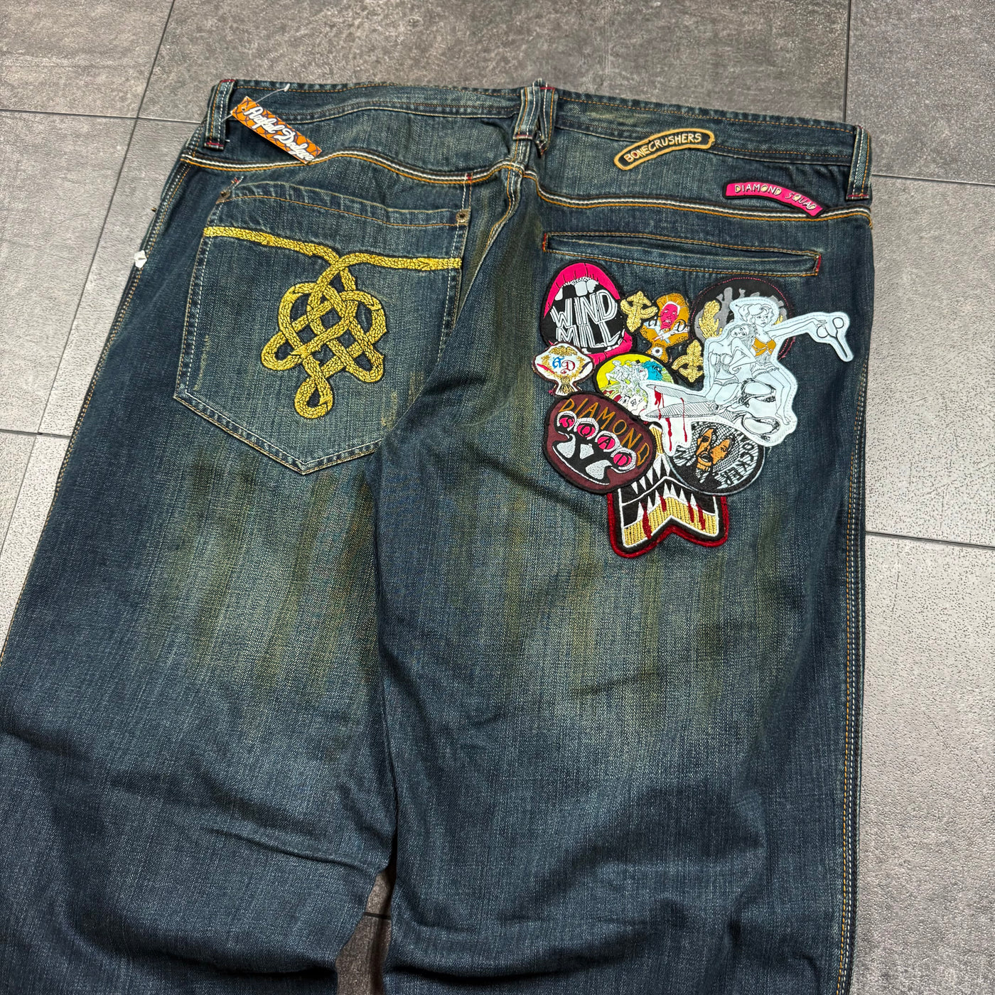 (rare) Deadstock 2000s Artful Dodger Jeans (44x34)