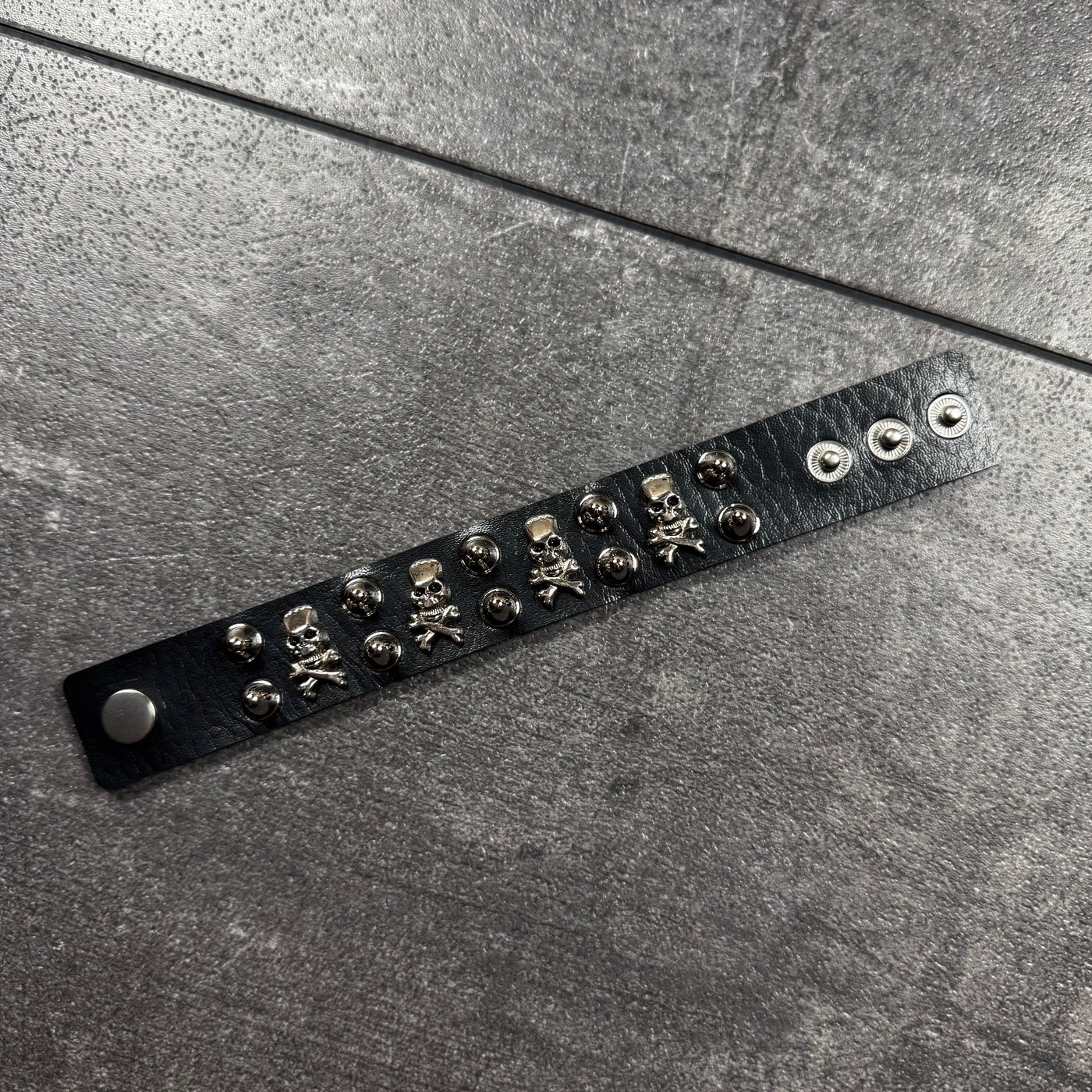 Skull Studded Bracelet