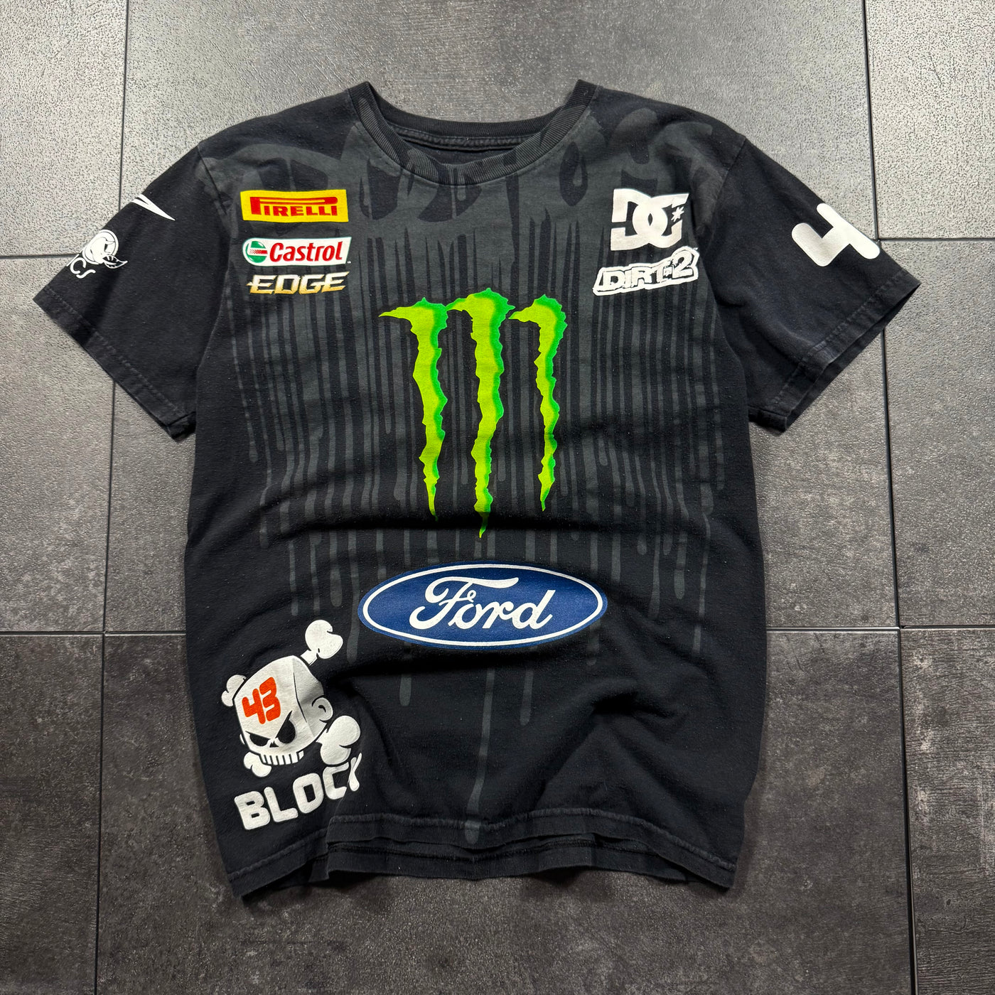 (rare) 2000s DC Shoes x Monster Energy x Ken Block Shirt (S)