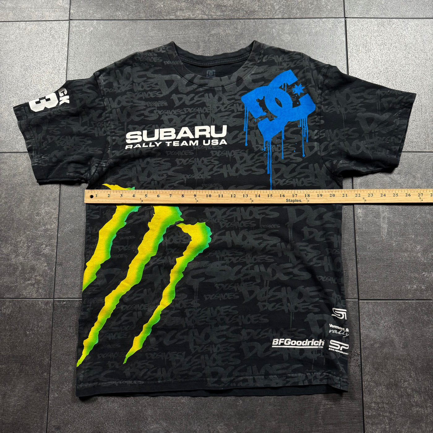 (rare) 2000s Ken Block x DC Shoes x Monster Energy Shirt (L)