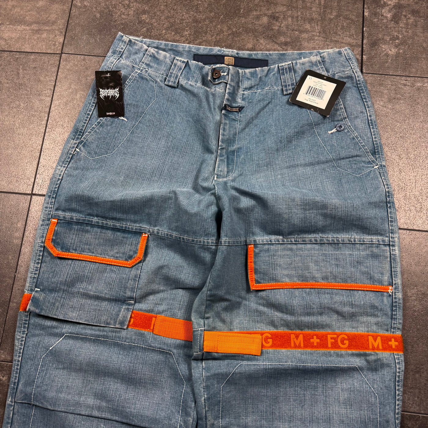 (rare) Deadstock 2000s Girbaud Strap Jeans (36x32)