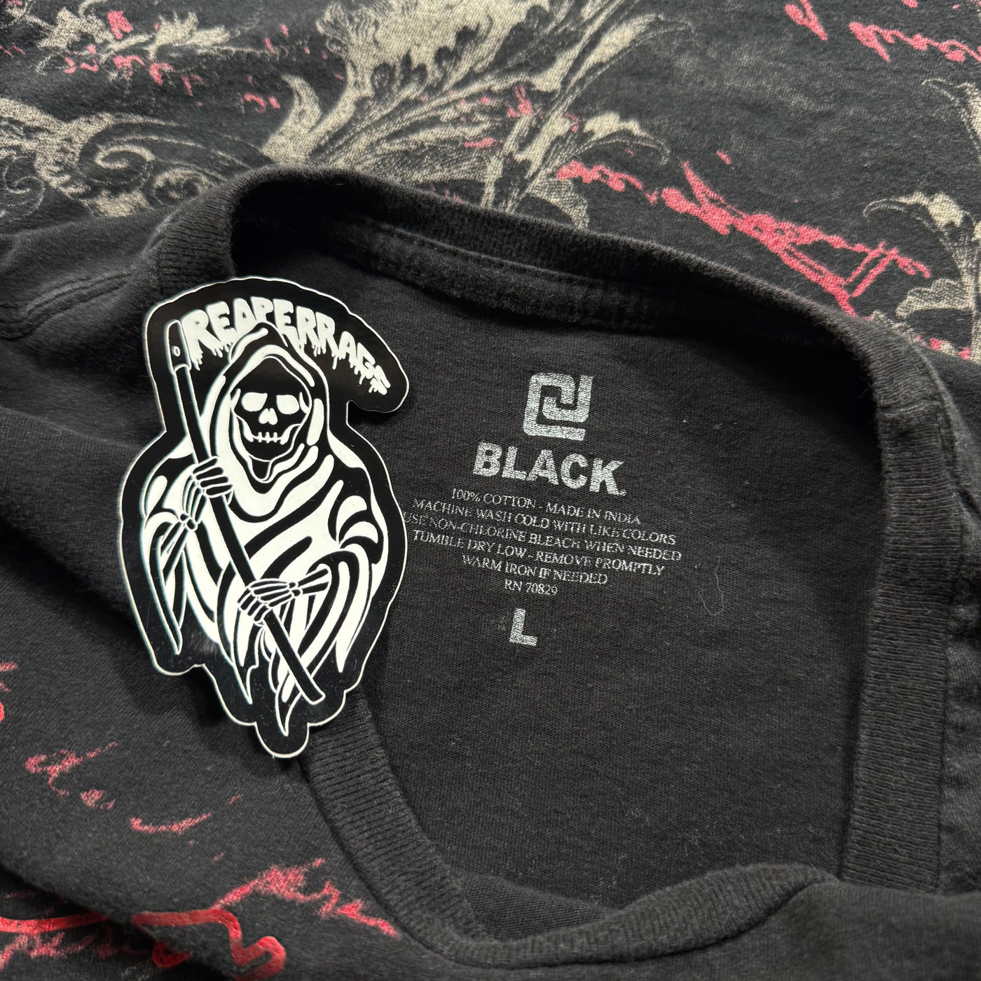 (rare) 2000s Black x Nobility Shirt (M)