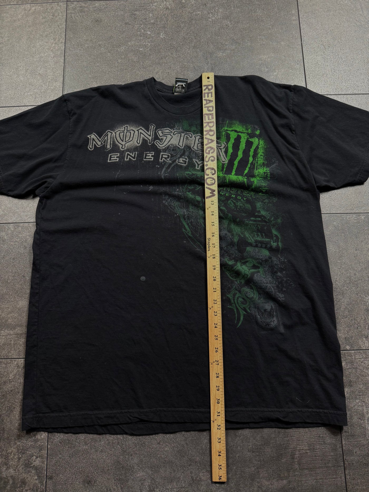 (rare) 2000s monster energy shirt (XXL)