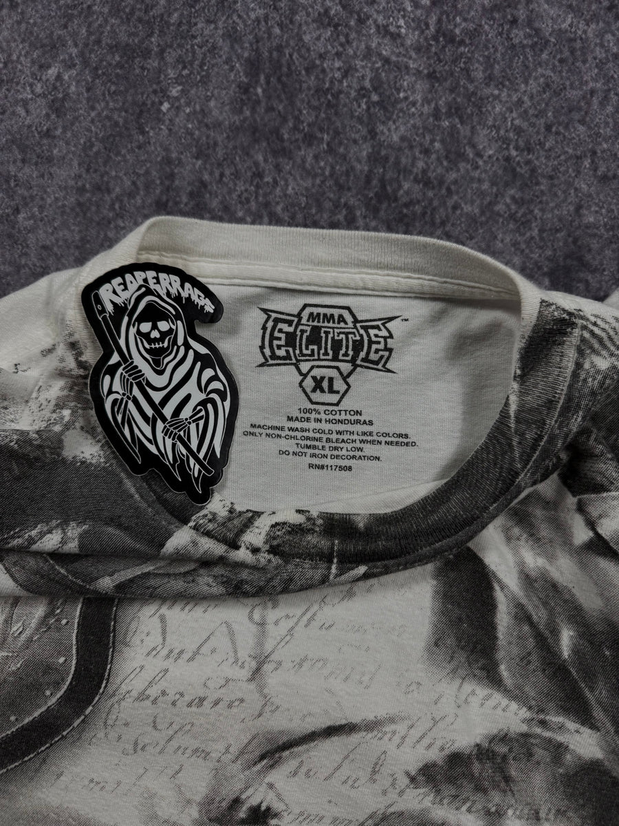 (rare) 2000s mma elite shirt (XL)