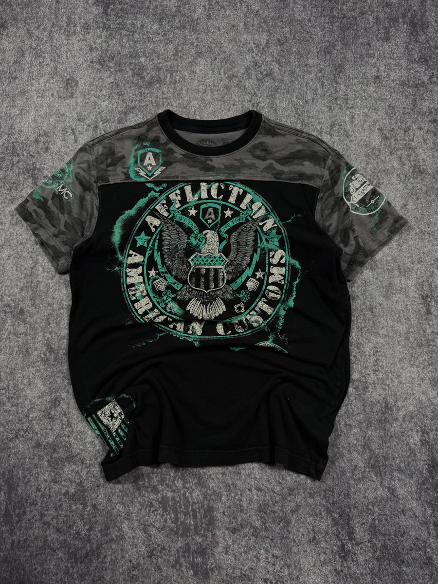 2000s affliction shirt (M)