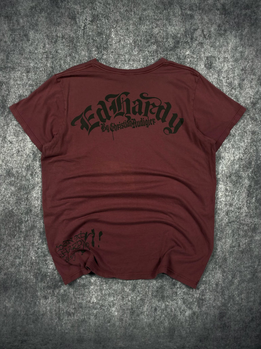 (RARE) 2000s ED HARDY SHIRT (L)
