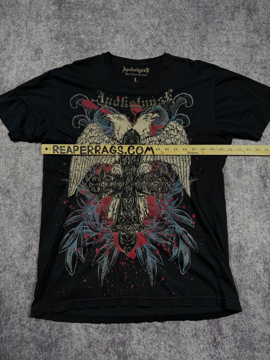(rare) 2000s apokolypse chrome shirt (L)
