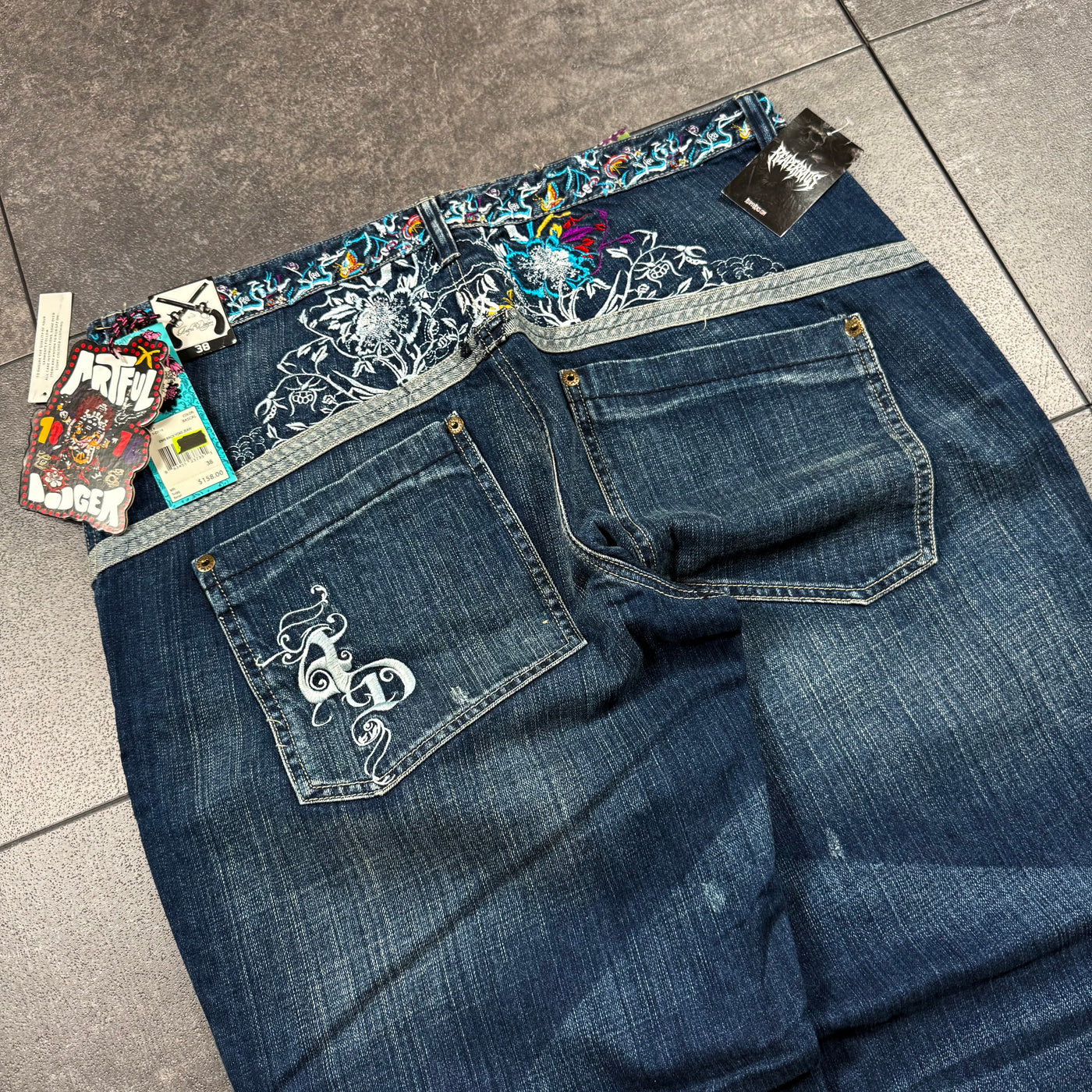 (rare) Deadstock 2000s Artful Dodger Jeans (38x32)