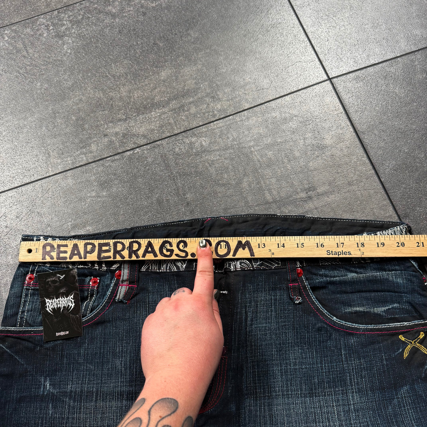 (rare) Deadstock 2000s Artful Dodger Jeans (40x33)