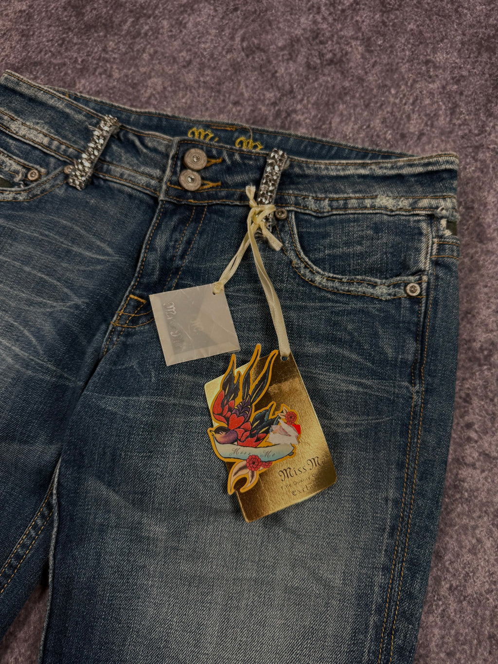 (rare) deadstock 2000s miss me jorts (30)