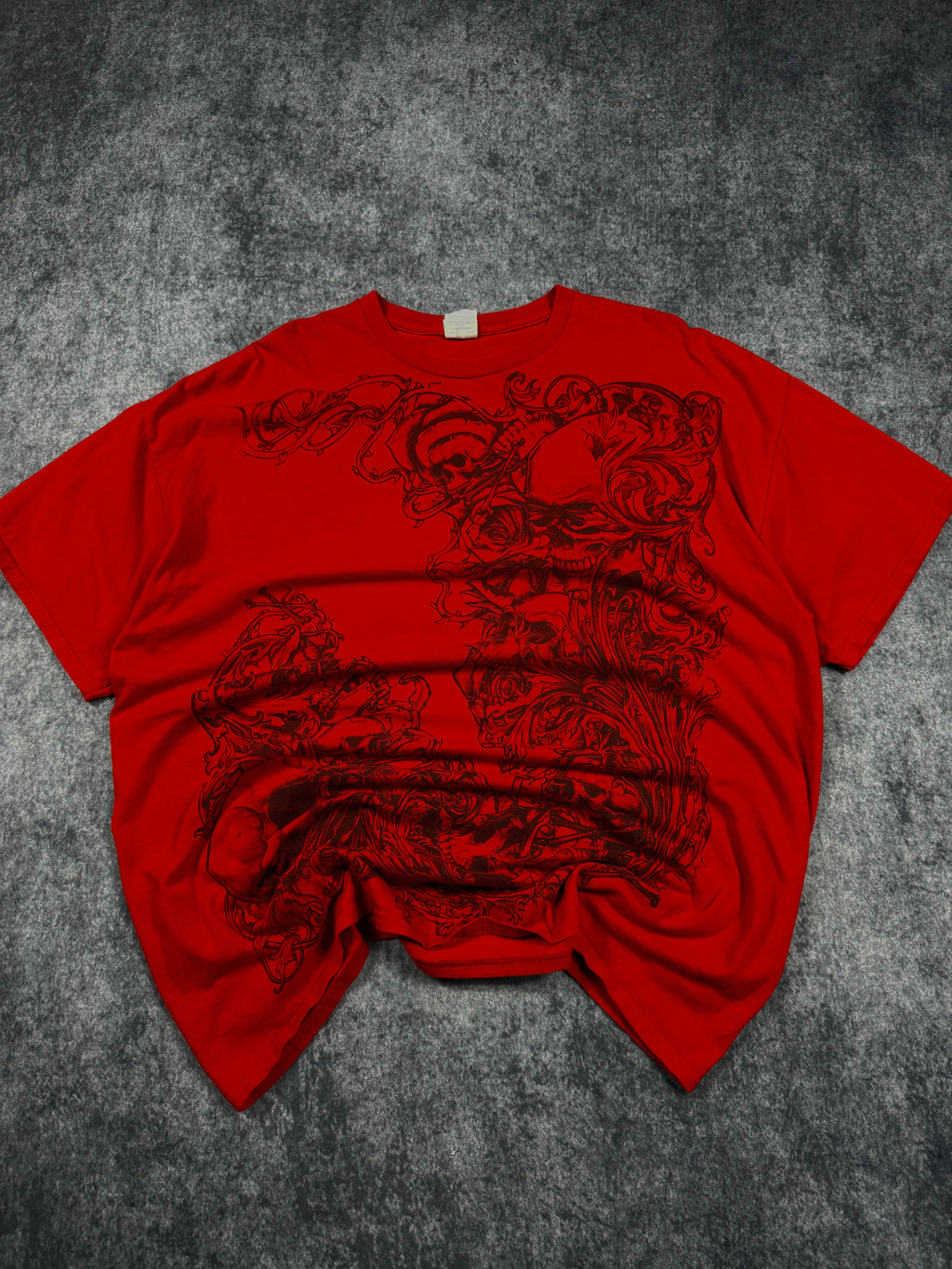 2000s skull shirt (XXL)