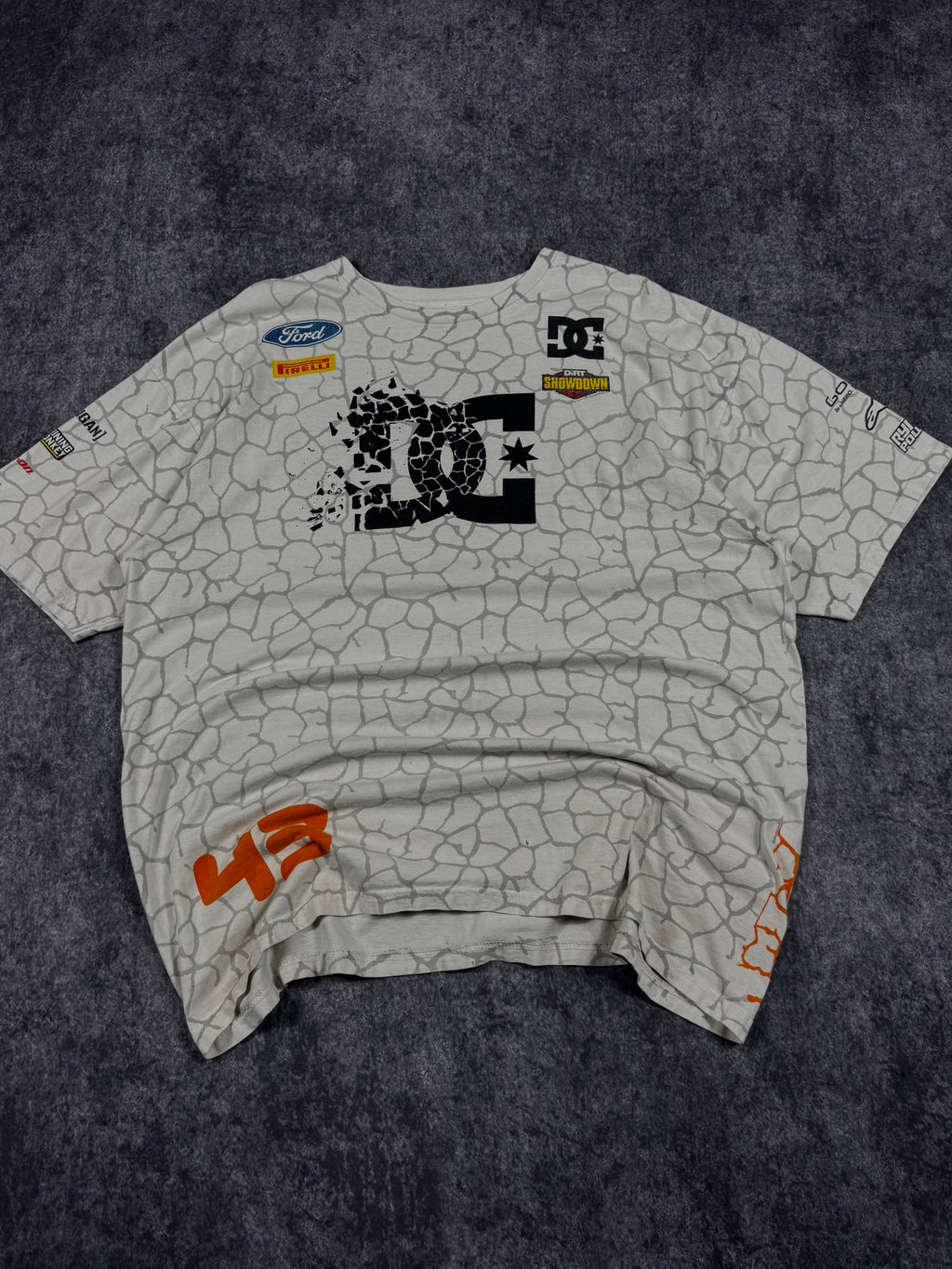 (rare) 2000s dc shoes x monster energy x ken block shirt (XL)