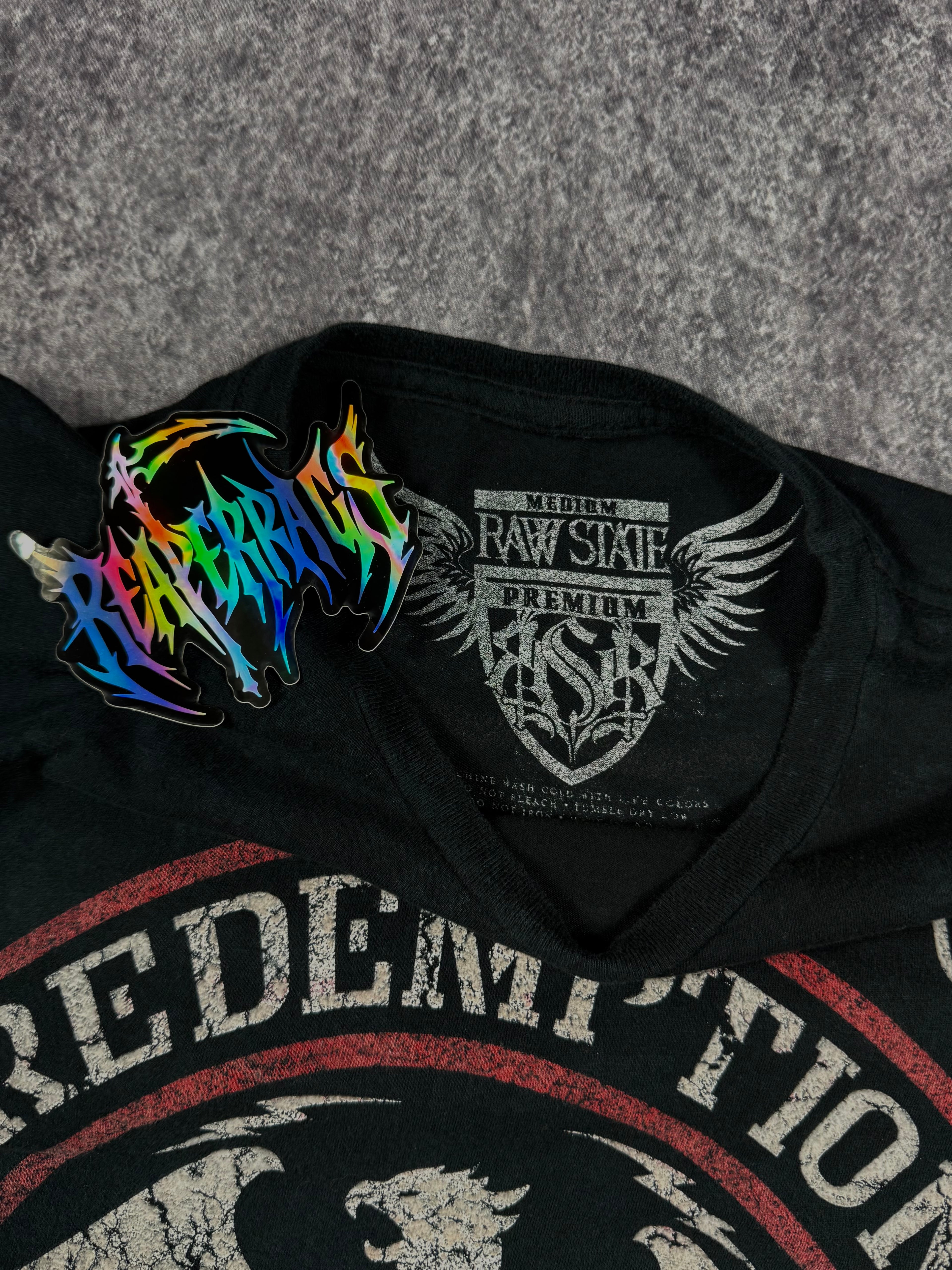 2000s raw state shirt (S)
