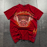 2000s Christian Audigier Rhinestone Shirt (S)