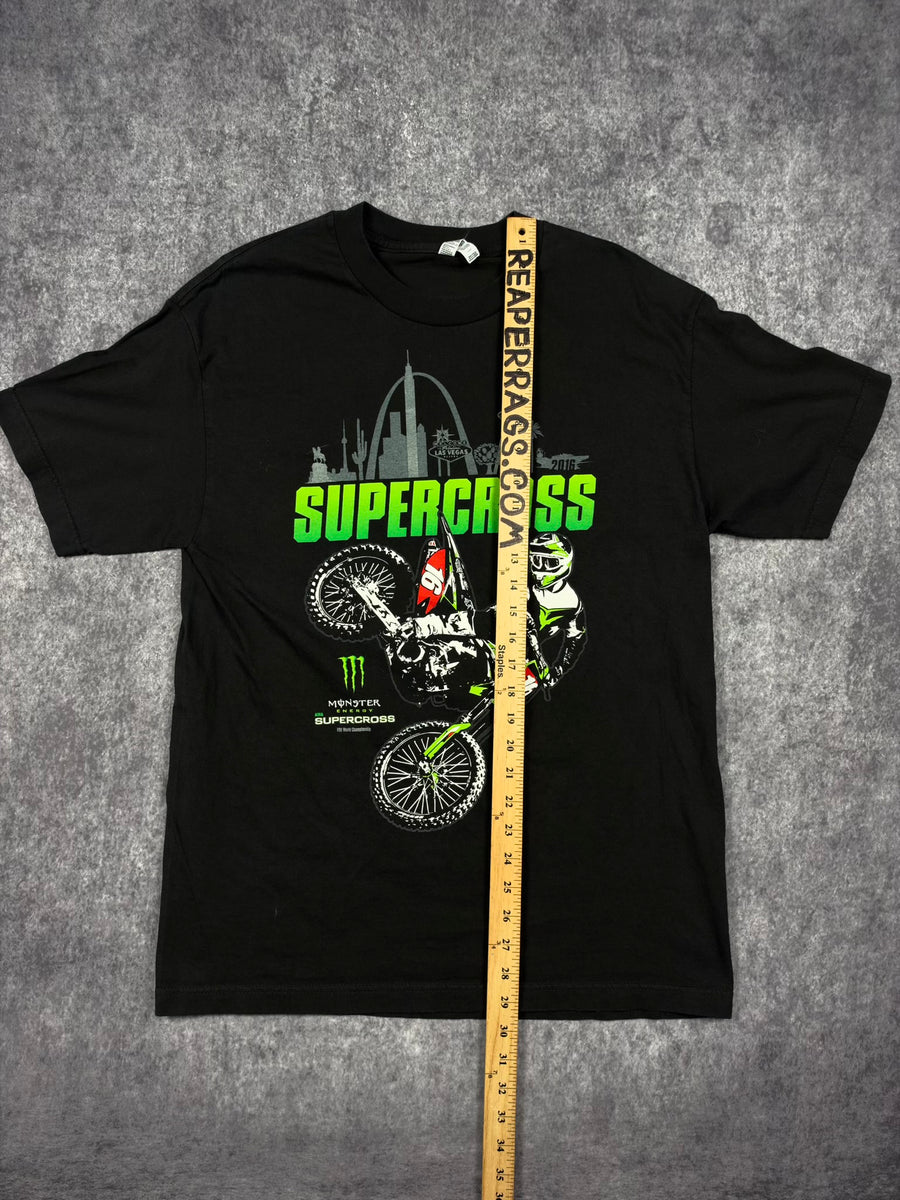 2000s MONSTER ENERGY x SUPERCROSS SHIRT (M)