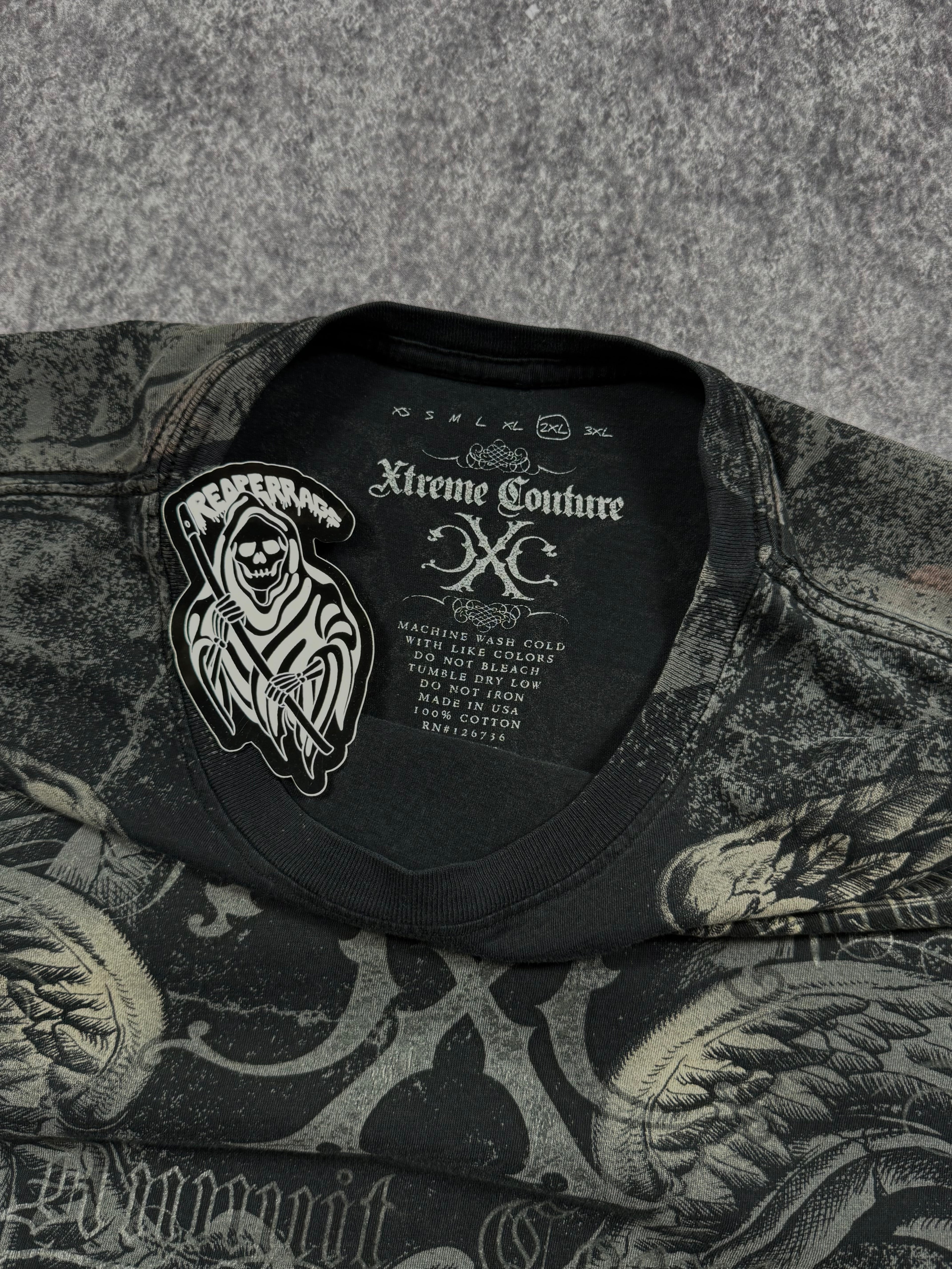 (rare) 2000s xtreme couture shirt (XL)