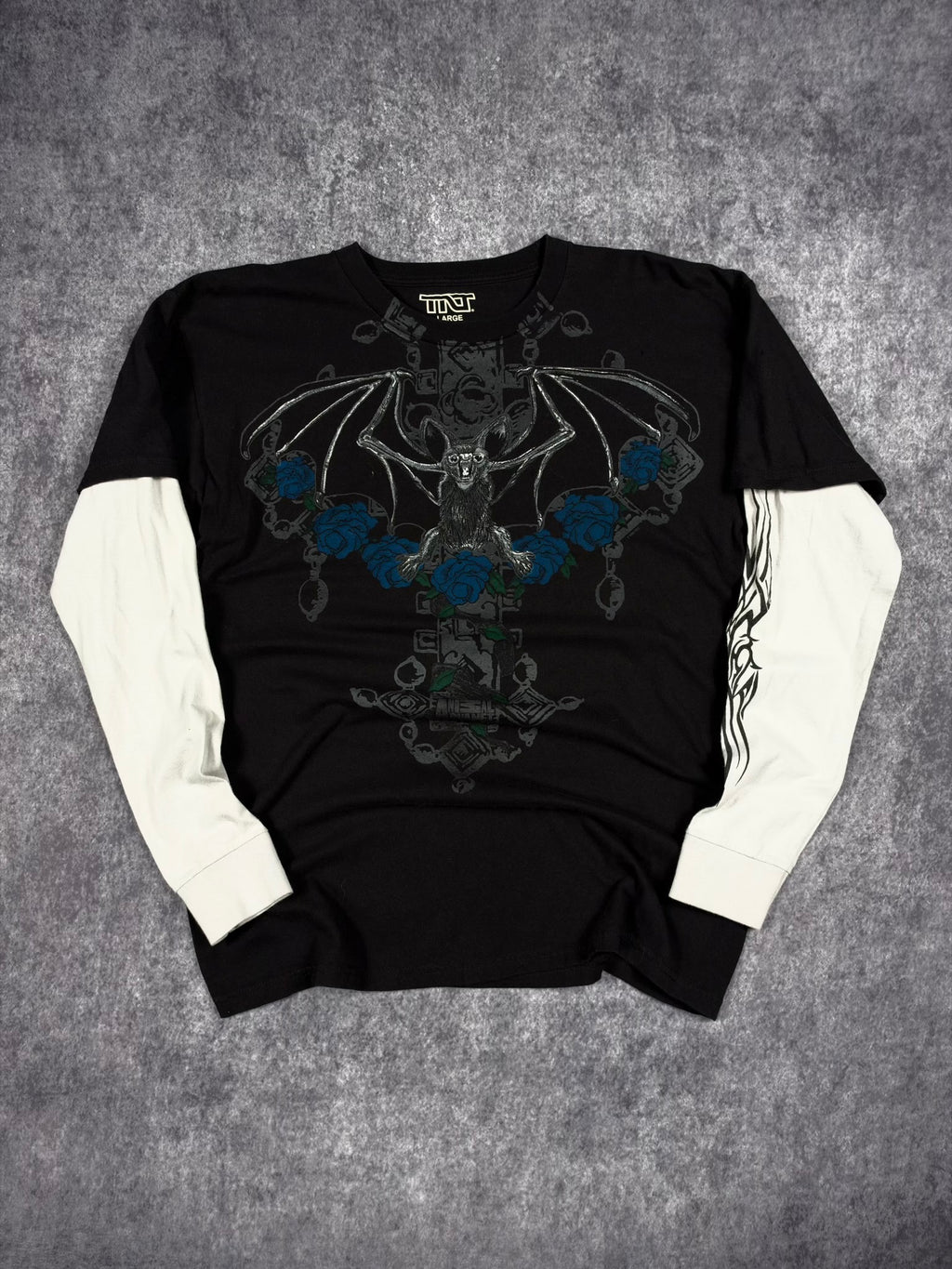 (RARE) 2000s TNT LAYERED SHIRT (L)