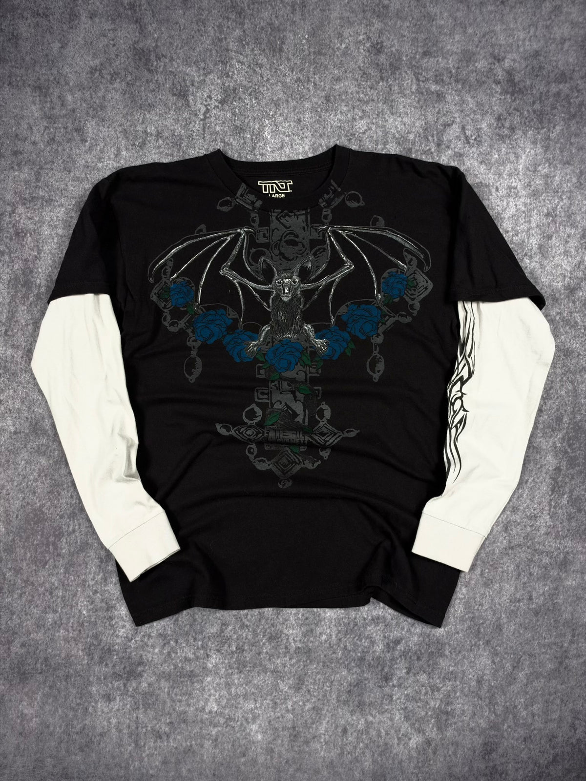(RARE) 2000s TNT LAYERED SHIRT (L)