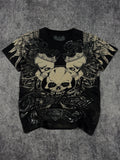 (rare) 2000s xzavier chrome shirt (M)