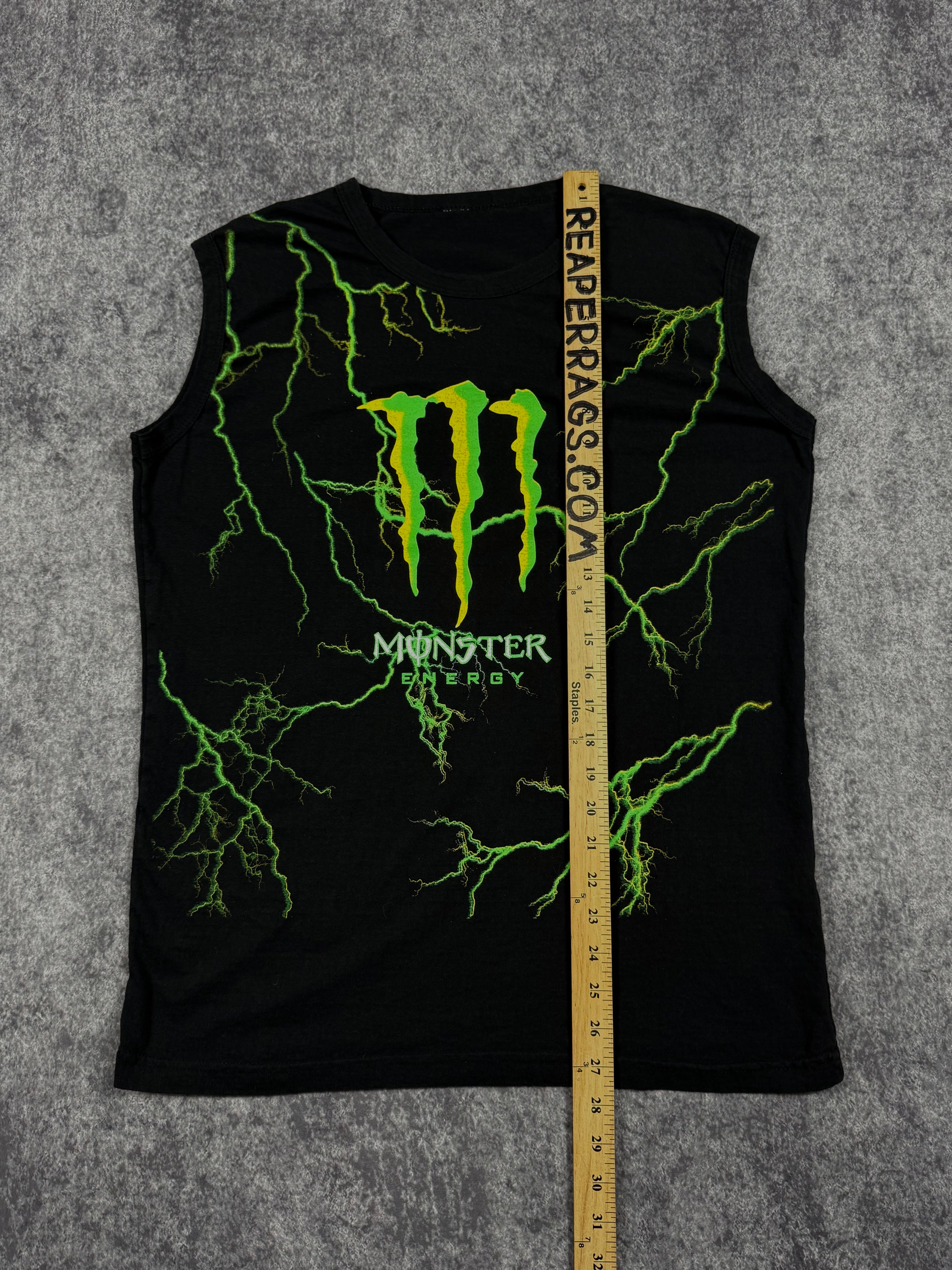 (rare) 2000s monster energy cutoff (L)