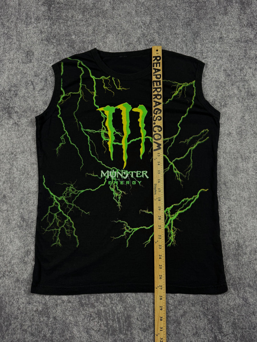 (rare) 2000s monster energy cutoff (L)