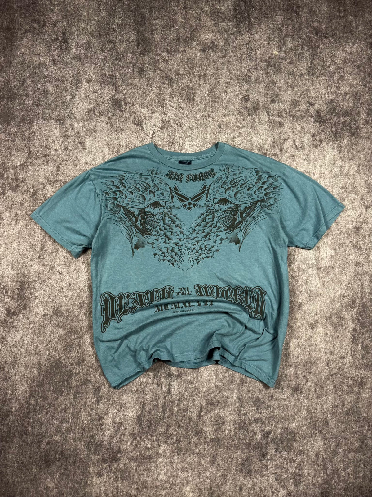 2000S SKULL SHIRT (L)