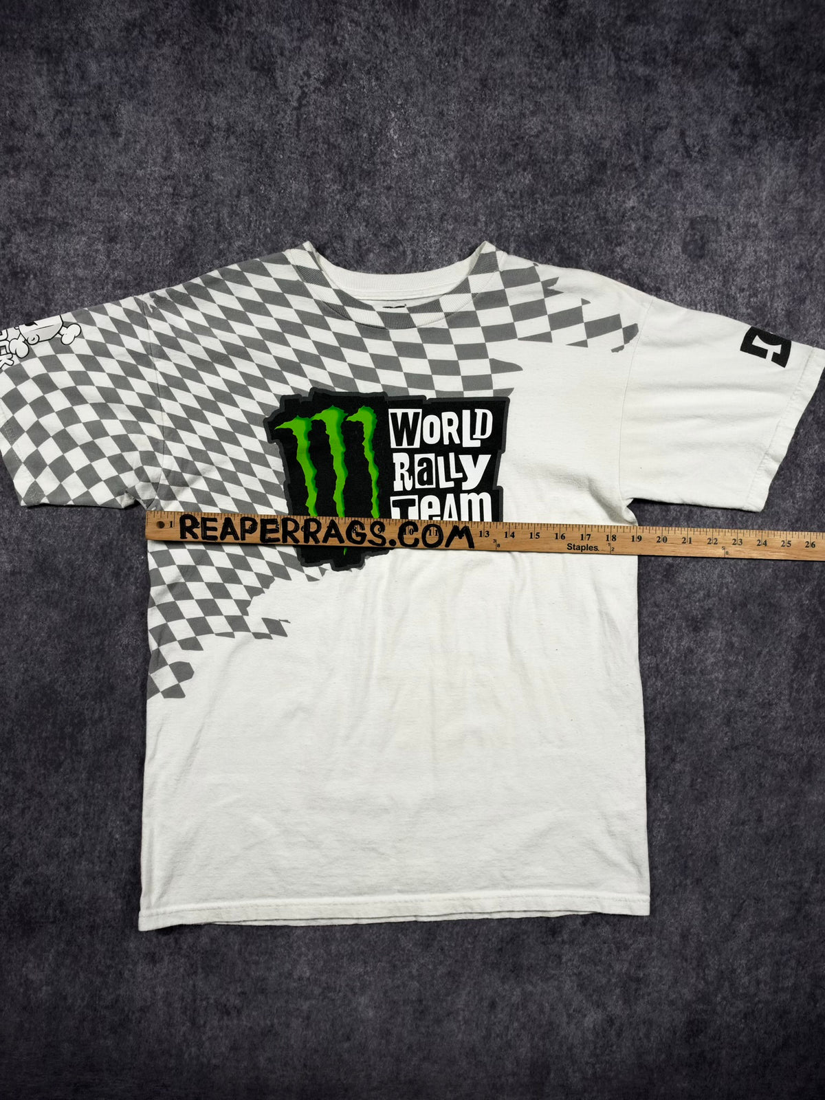 (RARE) 2000S MONSTER ENERGY X KEN BLOCK SHIRT (S)