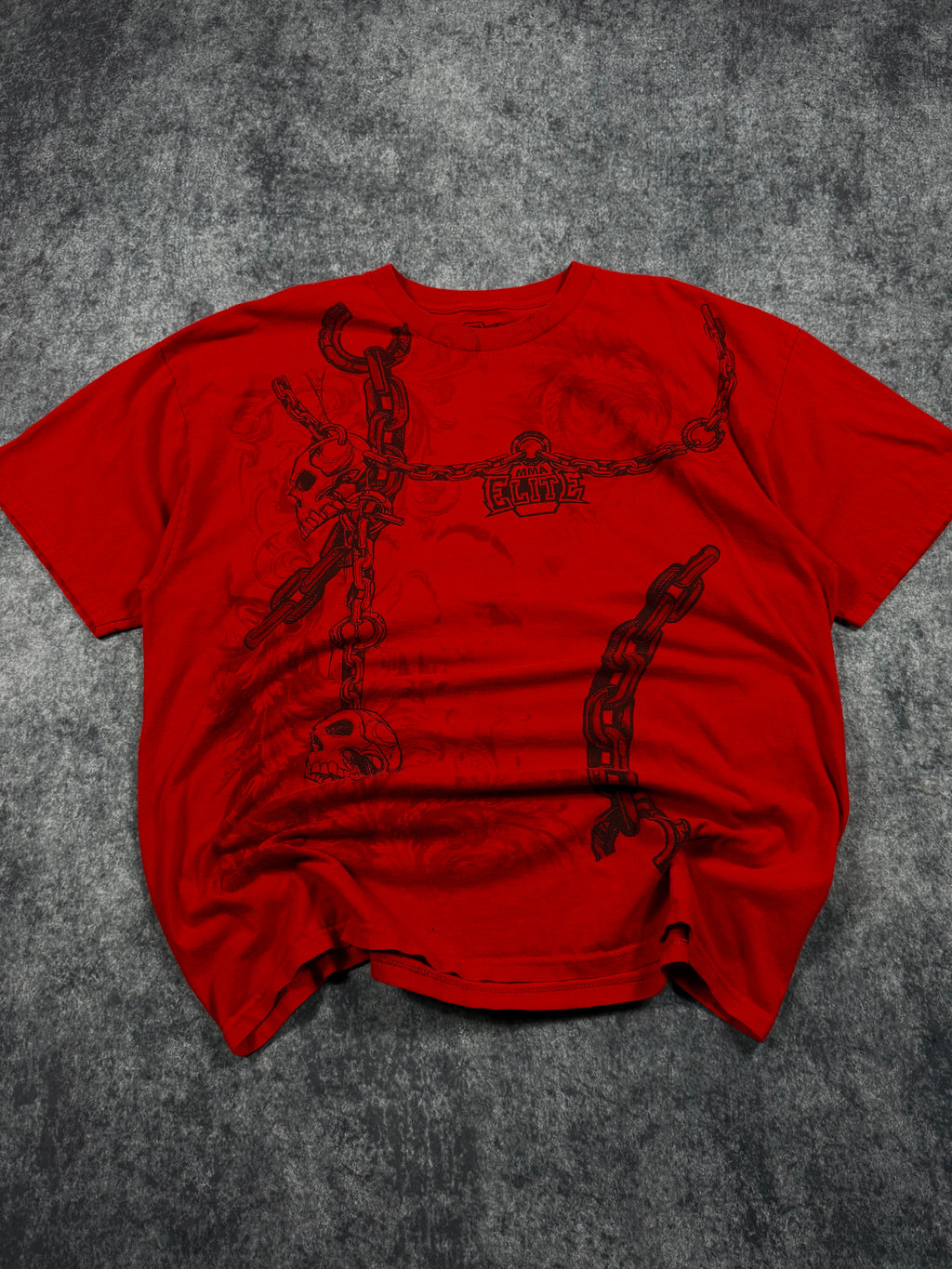 (rare) 2000s mma elite shirt (XXL)
