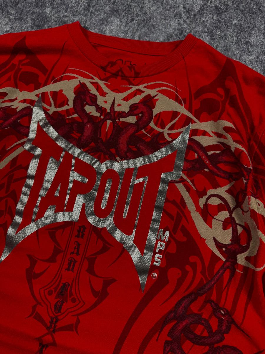 (rare) 2000s tapout chrome shirt (M)