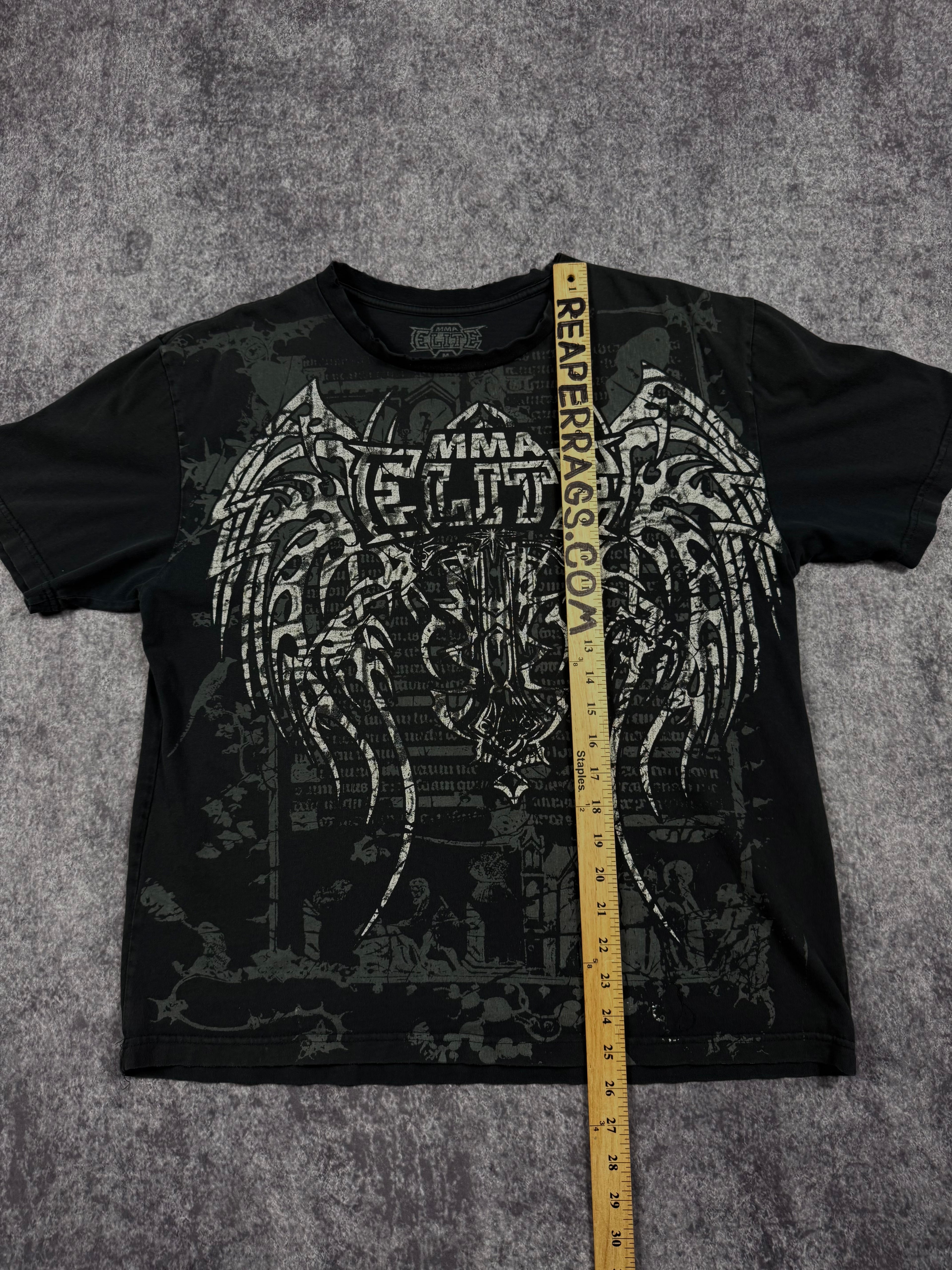 (rare) 2000s mma elite shirt (M)