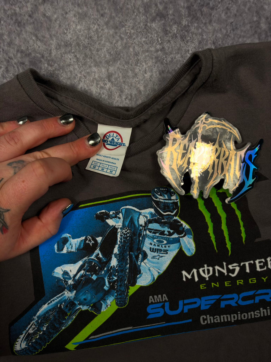 2000s MONSTER ENERGY x SUPERCROSS SHIRT (S)