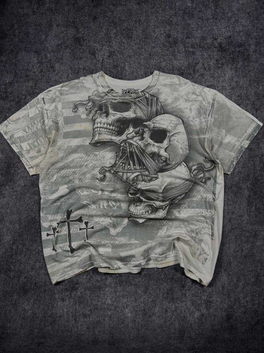 (rare) 2000s mma elite shirt (XXL)