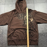 2000s Archaic Skull Hoodie (M)