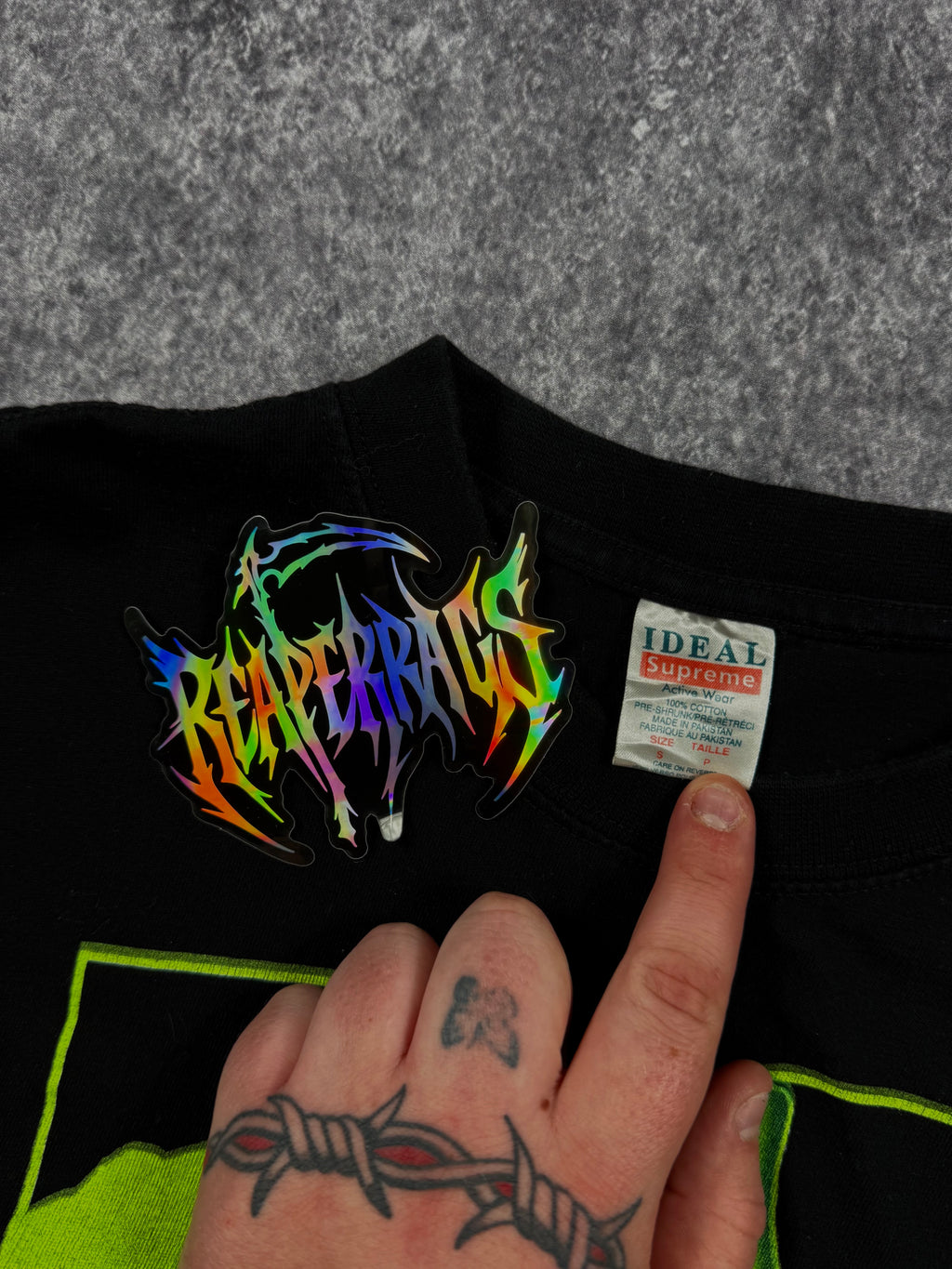 (rare) 2000s monster energy x dc shoes shirt (M)