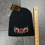 Deadstock 2000s Cross & Roses Beanie (OS)