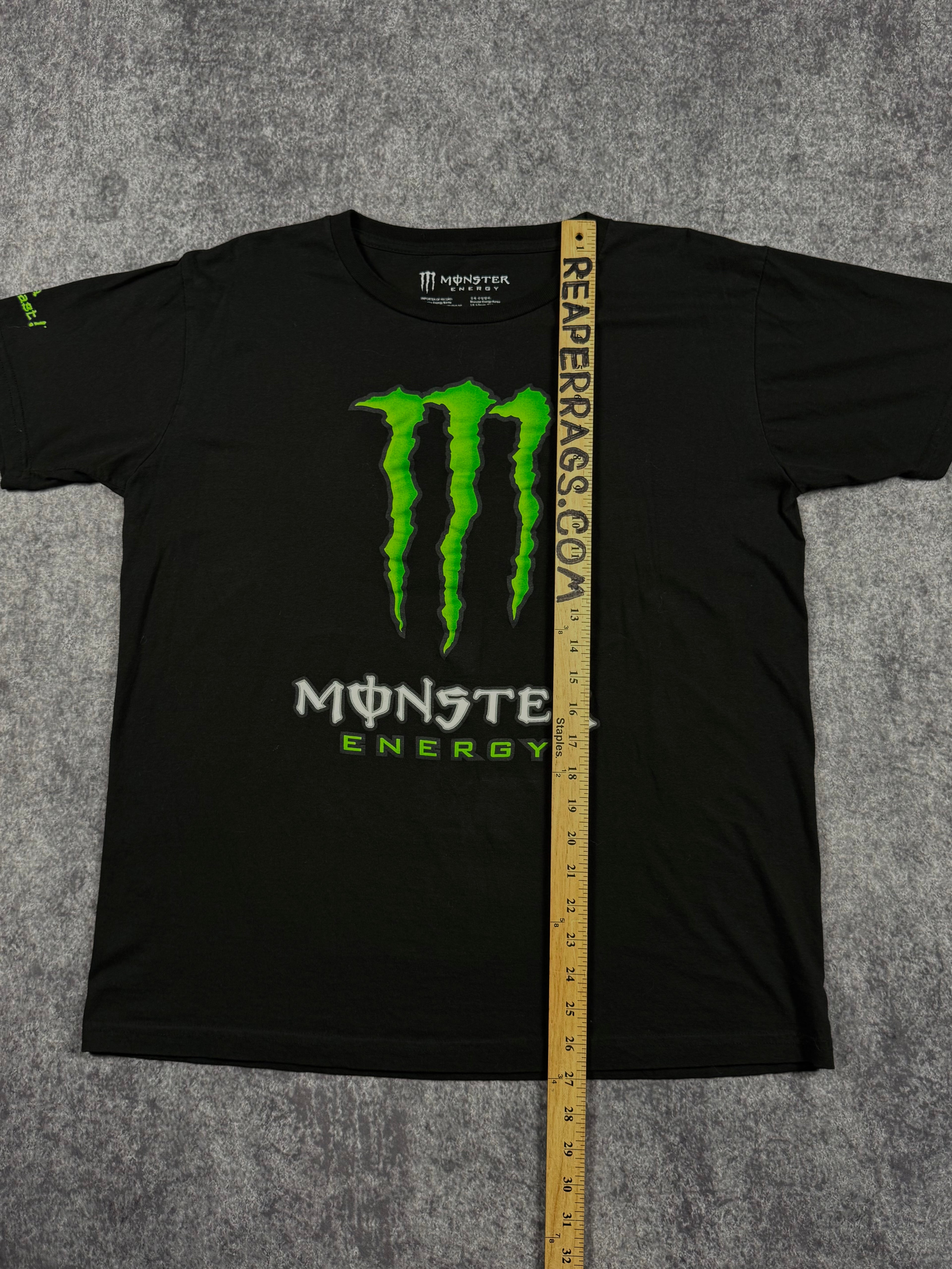 (rare) 2000s monster energy shirt (L)