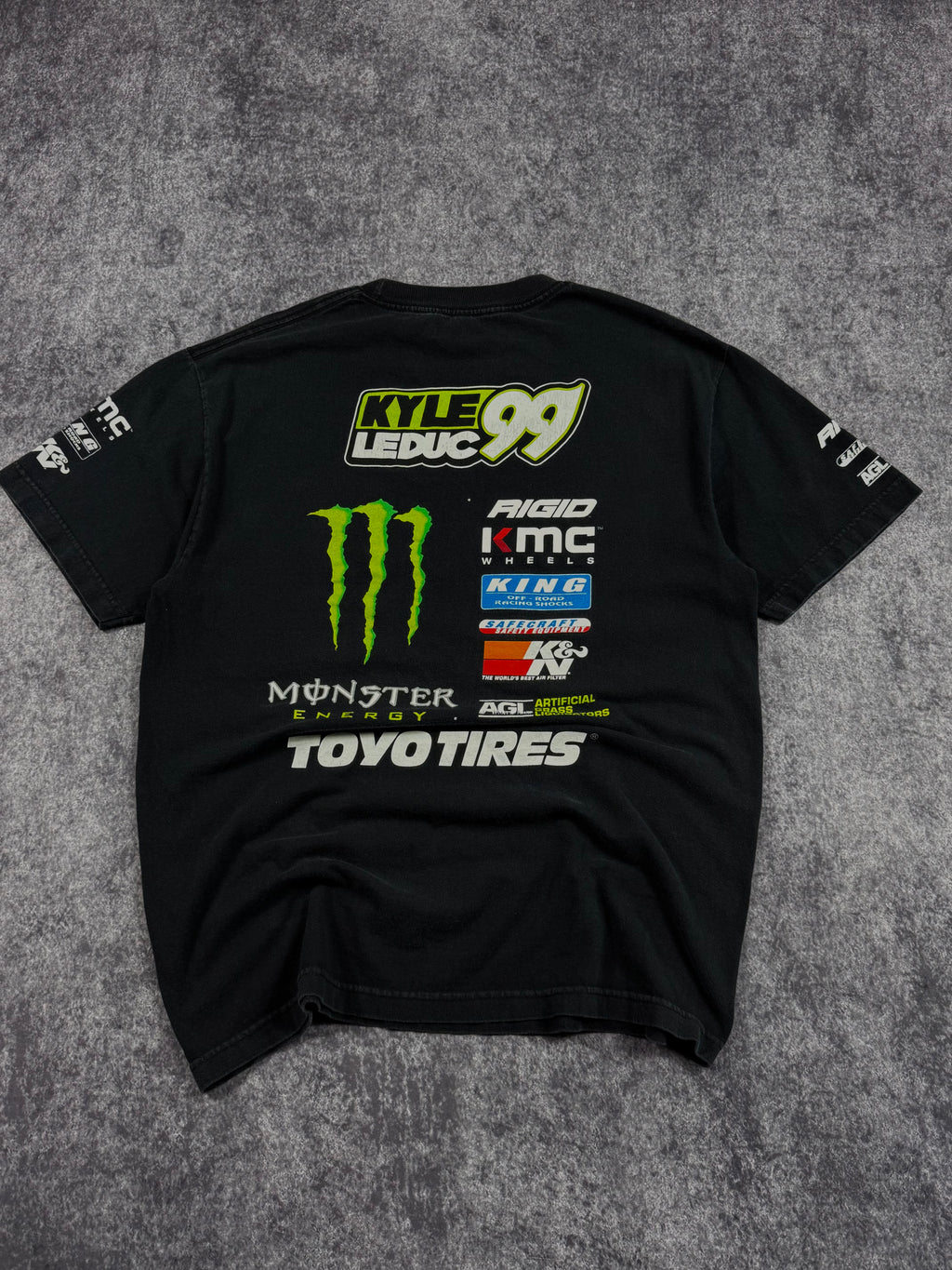(rare) 2000s monster energy shirt (L)