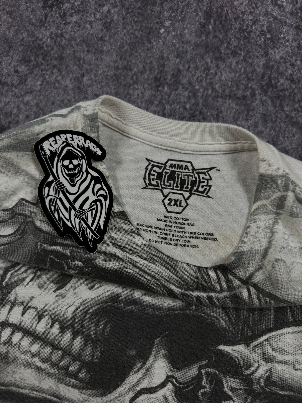 (rare) 2000s mma elite shirt (XXL)