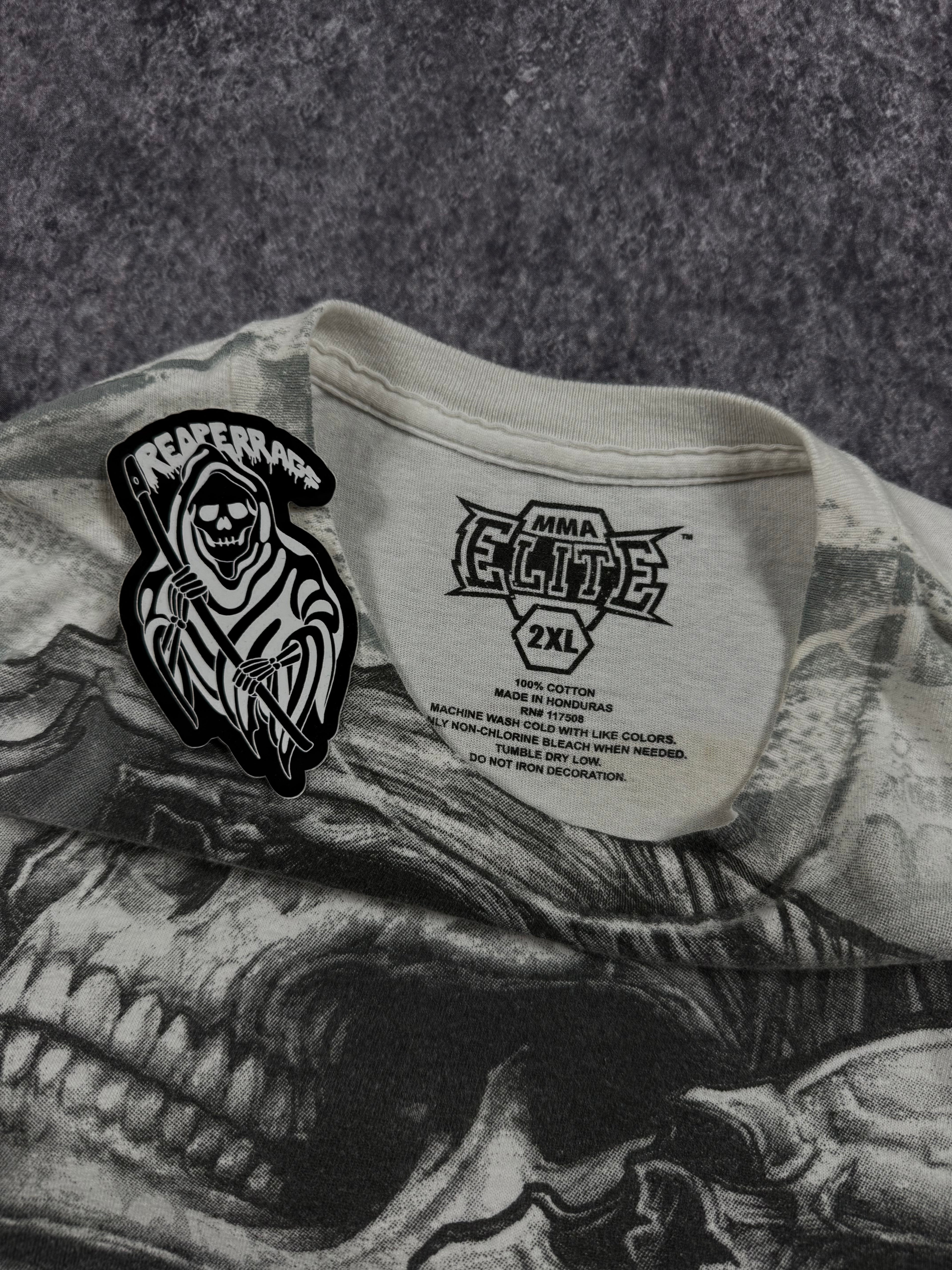 (rare) 2000s mma elite shirt (XXL)