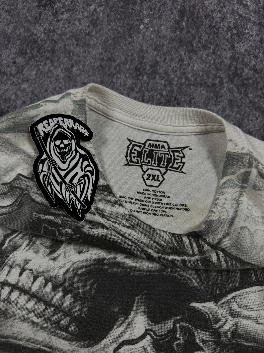 (rare) 2000s mma elite shirt (XXL)