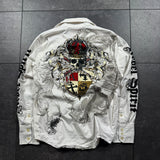 2000s Rebel Spirit Button-Up (S)