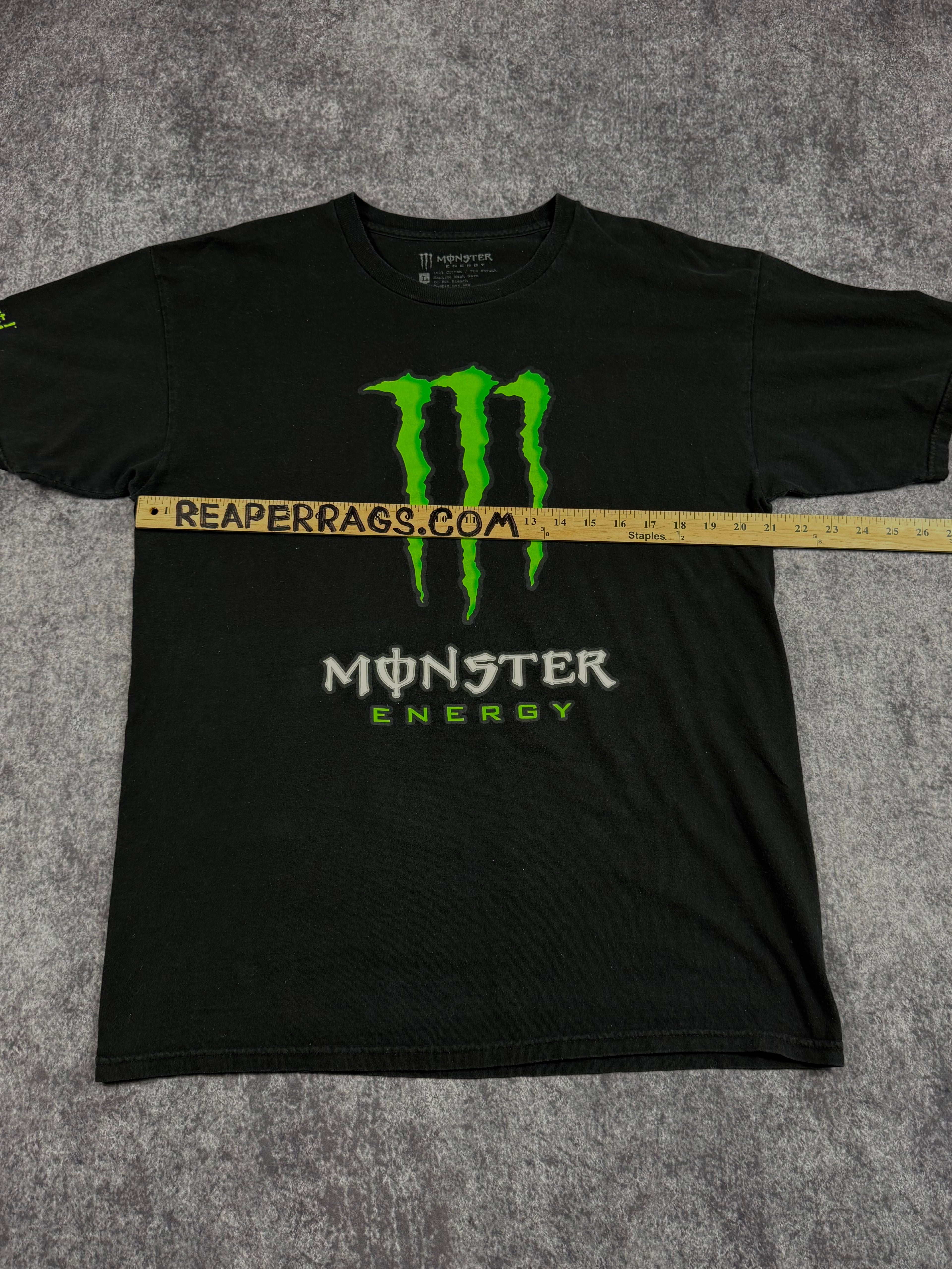 (rare) 2000s monster energy shirt (L)
