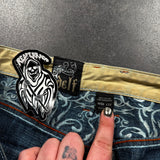 (rare) 2000s Delf Embroidered Jeans (40x32)